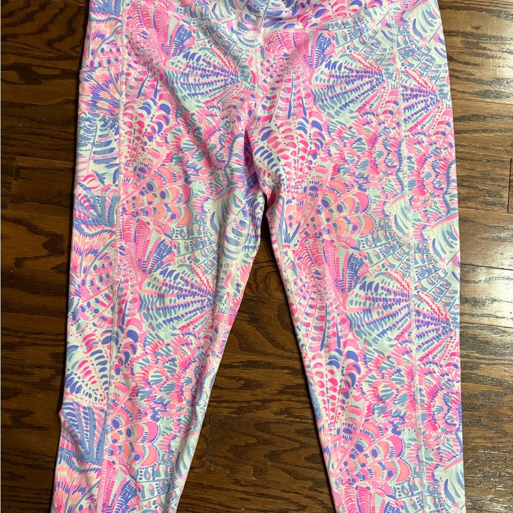 Lilly Pulitzer Pink and Blue Leggings